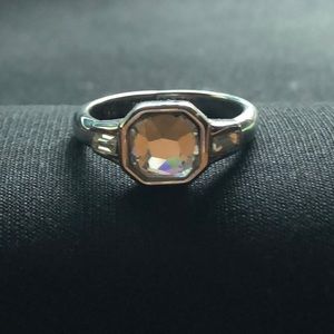 Lia Sophia CZ Silver ring